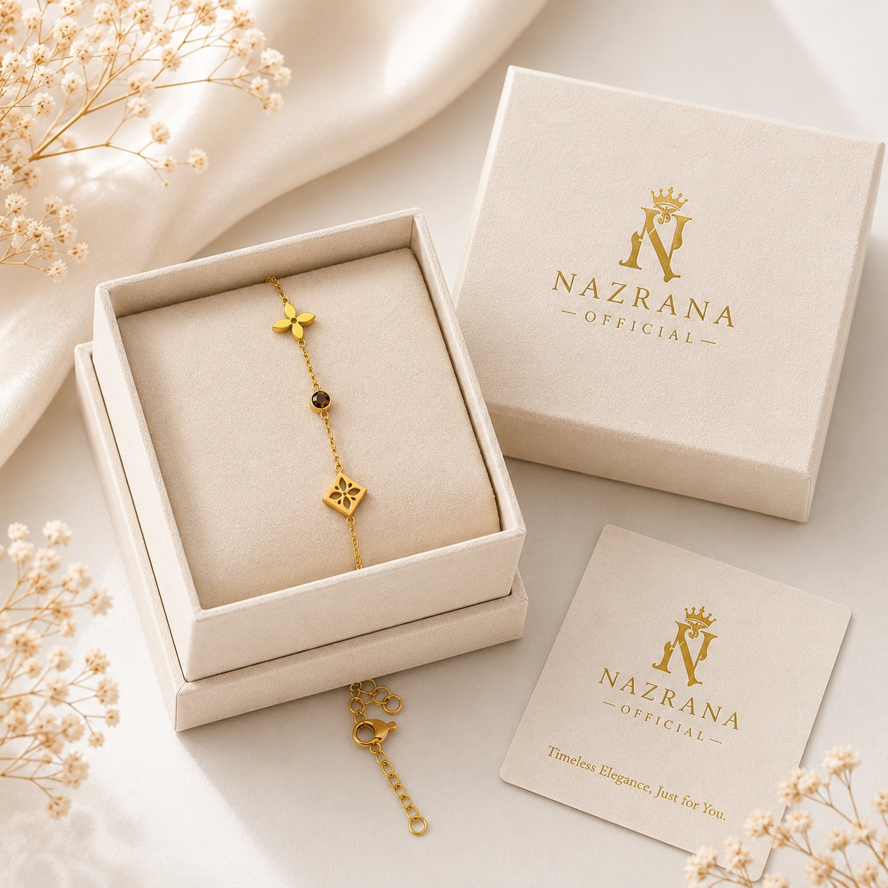 Nazrana Royal Charm Bracelet